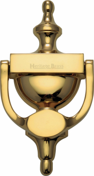 Urn Knocker 7 1/4Inch Polished Brass
